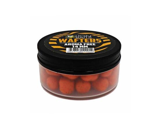 Бойлы нейтральной плавучести (Wafters) "Aroma Free" (без аромы) оранжевый 14мм, Цвет: белый, Диаметр (мм): 14, фото 