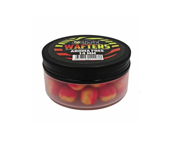 Бойлы нейтральной плавучести (Wafters) "Aroma Free" (без аромы) желто-красный 14мм, Цвет: желто-красный, Диаметр (мм): 14, фото 