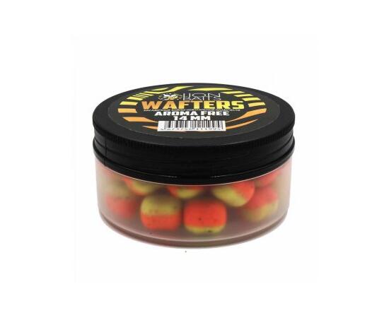 Бойлы нейтральной плавучести (Wafters) "Aroma Free" (без аромы) желто-оранж 14мм, Цвет: желто-оранжевый, Диаметр (мм): 14, фото 