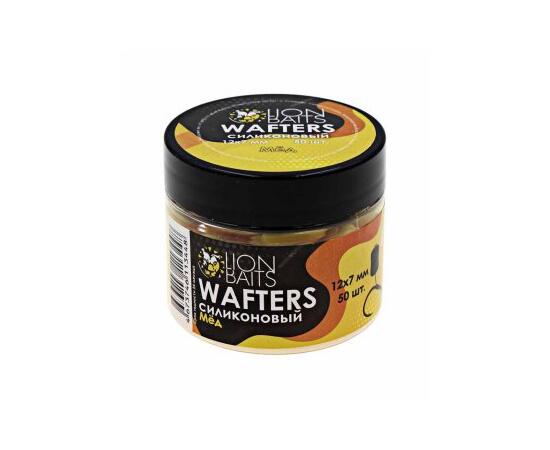 Wafters силиконовый "Мед" 12х7мм (50шт), Цвет: желтый, Вкус: Мед, Диаметр (мм): 12х7, фото 