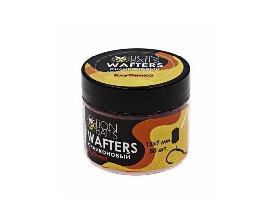 Wafters силиконовый "Краб" 12х7мм (50шт), Цвет: красный, Вкус: краб, Диаметр (мм): 12х7, фото 