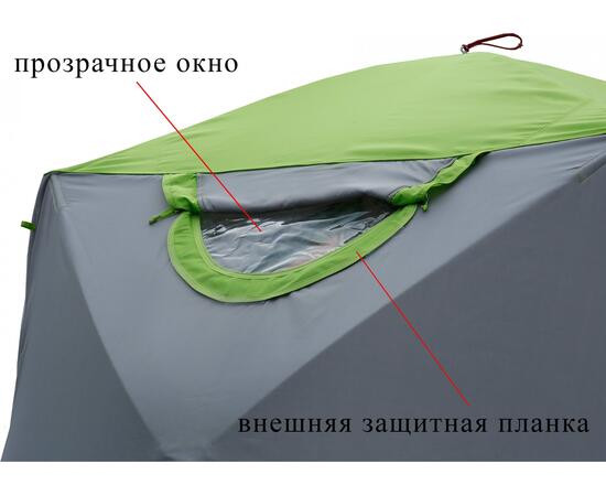 Прозрачное окно для палаток серии Лотос Куб (-40°С), фото , изображение 2