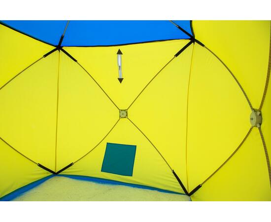 Палатка СТЭК КУБ-1 (однослойная) (1.5х1.5х1.7м), фото , изображение 2