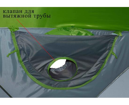 Клапан под вытяжную трубу теплообменника для палаток серии ЛОТОС Куб