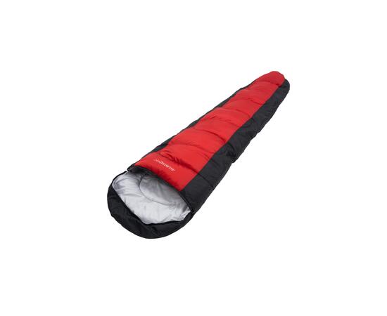 Спальный мешок ACAMPER NORDLYS 2*200г/м2 (black-red), Цвет: черно-красный, фото 