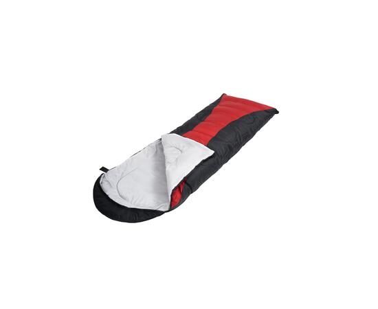 Спальный мешок ACAMPER HYGGE 2*200г/м2 (black-red), Цвет: черно-красный, фото , изображение 2