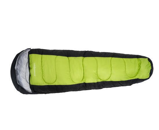 Спальный мешок ACAMPER NORDLYS 2*200г/м2 (black-green), Цвет: черно-зеленый, фото , изображение 3