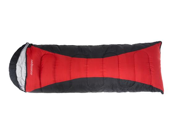 Спальный мешок ACAMPER HYGGE 2*200г/м2 (black-red), Цвет: черно-красный, фото , изображение 3