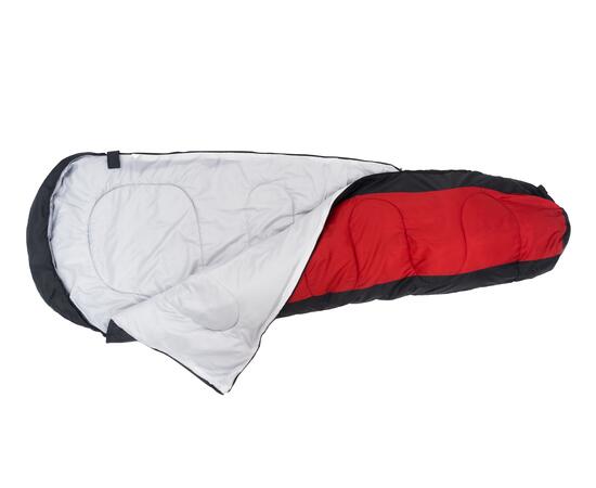Спальный мешок ACAMPER NORDLYS 2*200г/м2 (black-red), Цвет: черно-красный, фото , изображение 4