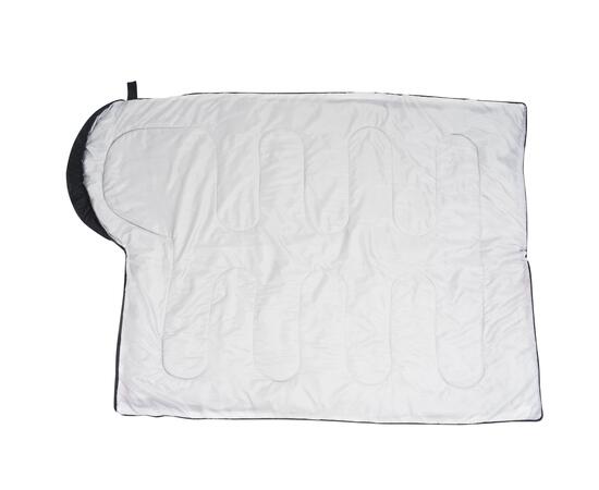 Спальный мешок ACAMPER HYGGE 2*200г/м2 (black-red), Цвет: черно-красный, фото , изображение 5