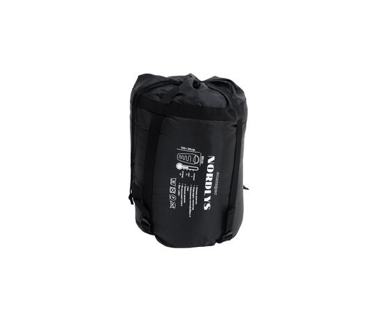 Спальный мешок ACAMPER NORDLYS 2*200г/м2 (black-green), Цвет: черно-зеленый, фото , изображение 6