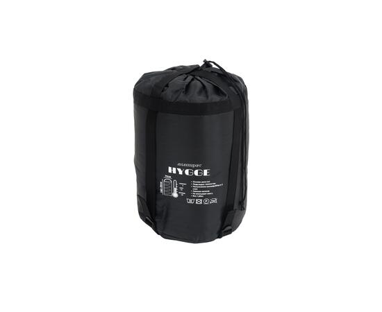 Спальный мешок ACAMPER HYGGE 2*200г/м2 (black-green), Цвет: черно-зеленый, фото , изображение 7