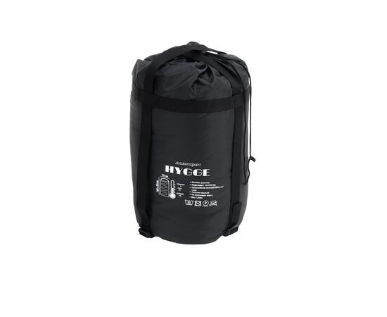 Спальный мешок ACAMPER HYGGE 2*200г/м2 (black-red), Цвет: черно-красный, фото , изображение 7