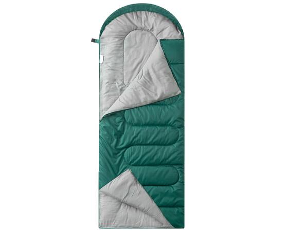 Спальный мешок RSP SLEEP 150 зеленый, левая молния, фото , изображение 9