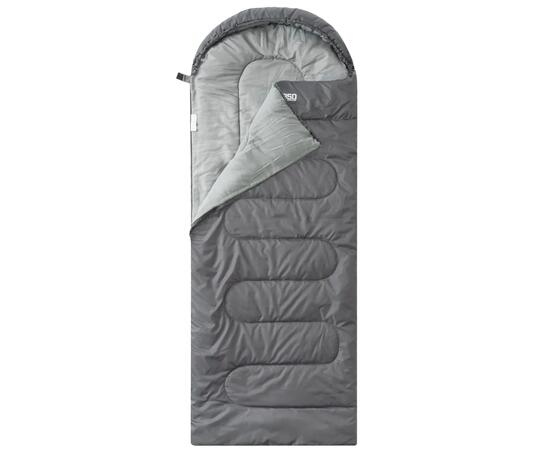 Спальный мешок RSP SLEEP 250 серый, левая молния, фото , изображение 8