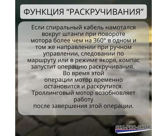 Выносной GPS-компас SEA-PRO для электромоторов, фото , изображение 3