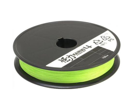 Шнур плетеный SHIMANO Kairiki 4 150m 0,16mm 8,1kg M Green, фото , изображение 3