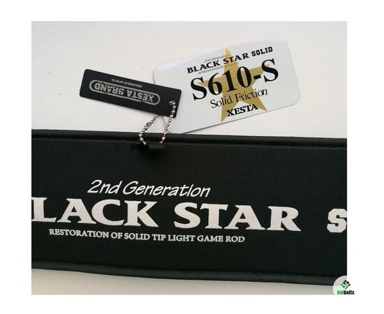 Спиннинг Xesta Black Star Solid 2nd Generation S610-S, 207 см, 0.3-7 г, фото , изображение 4