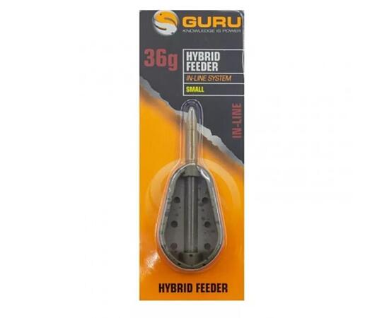 Кормушка Guru Hybrid feeder Inline Small 36гр, фото 