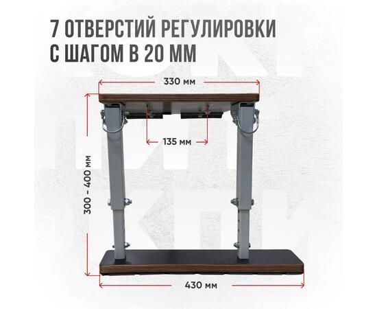 Кресло Кокпит Lite в комплекте с опорой (сталь), камуфляж (лес), Цвет: камуфляж лес, фото , изображение 6