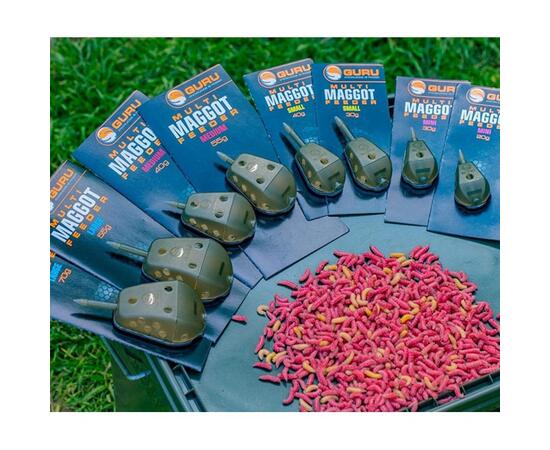 Кормушка Guru Maggot Feeder medium 55г, Размер: Medium, Вес: 55 г, фото , изображение 3