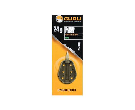 Кормушка Guru Hybrid feeder Inline Mini 24гр, Размер: mini, Вес: 24 г, фото 