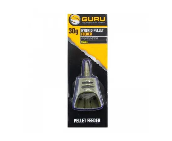 Кормушка Guru Hybrid Pellet Feeder Inline Small 30гр, Размер: small, Вес: 30 г, фото 