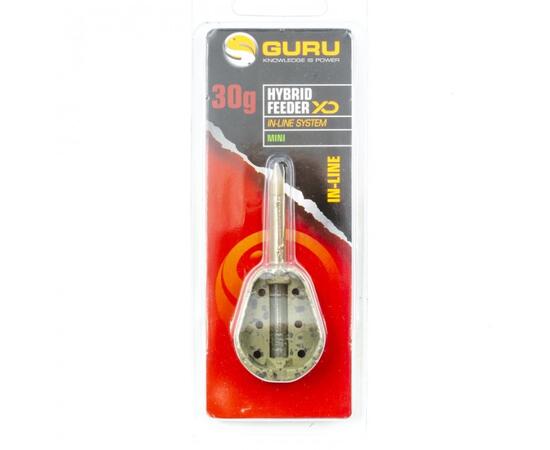 Кормушка Guru Extra Distance Hybrid Feeder Mini 30гр, Размер: mini, Вес: 30 г, фото 