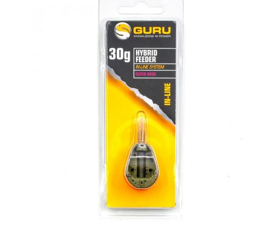 Кормушка Guru Extra Distance Hybrid Feeder Super Mini 30гр, Размер: super mini, Вес: 30 г, фото 