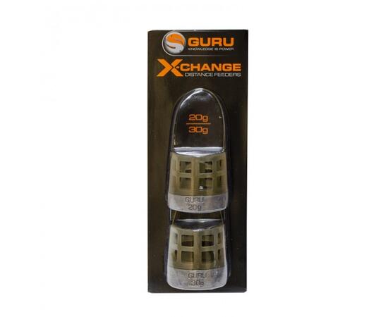 Кормушка Guru X-Change Distance Feeder Cage Extra Small 20гр + 30гр, Размер: Extra small, Вес: 20гр + 30гр, фото 