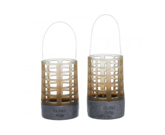 Кормушка Guru X-Change Distance Feeder Cage Large 40гр + 50гр, Размер: Large, Вес: 40гр + 50гр, фото 