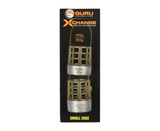 Кормушка Guru X-Change Distance Feeder Cage Small 40гр + 50гр, Размер: small, Вес: 40гр + 50гр, фото 
