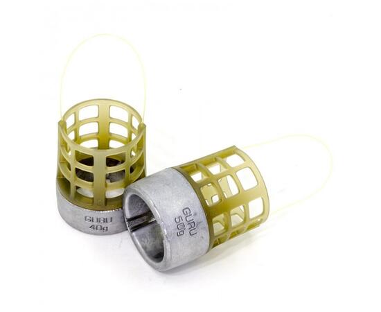 Кормушка Guru X-Change Distance Feeder Cage Small 40гр + 50гр, Размер: small, Вес: 40гр + 50гр, фото , изображение 2