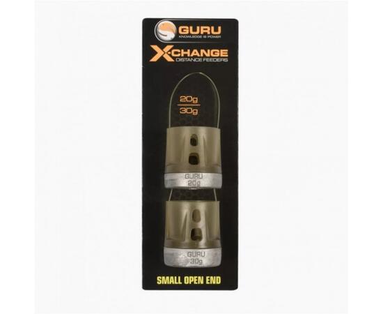 Кормушка Guru X-Change Distance Feeder Solid Small 20гр + 30гр, Размер: small, Вес: 20гр + 30гр, фото 