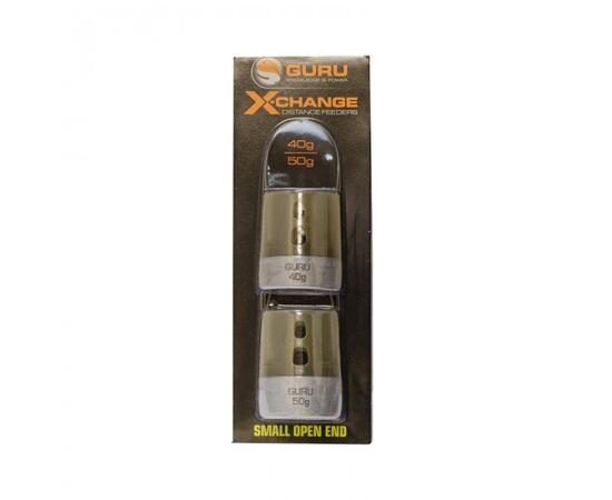 Кормушка Guru X-Change Distance Feeder Solid Small 40гр + 50гр, Размер: small, Вес: 40гр + 50гр, фото 