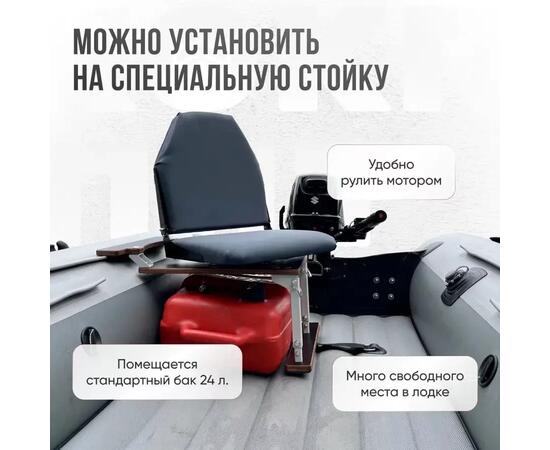 Кресло Кокпит Lite мягкое, серый, Цвет: серый, фото , изображение 2