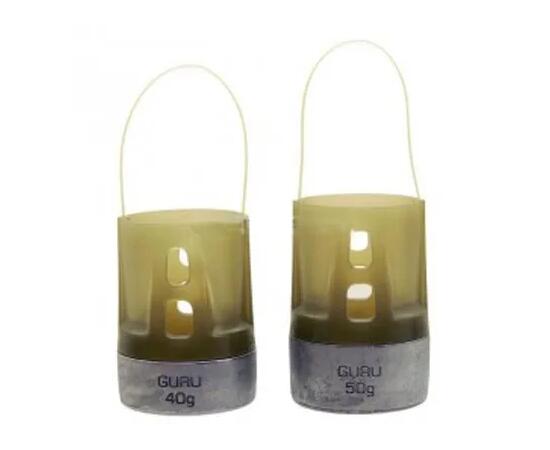 Кормушка Guru X-Change Distance Feeder Solid Large 40гр + 50гр, Размер: Large, Вес: 40гр + 50гр, фото 