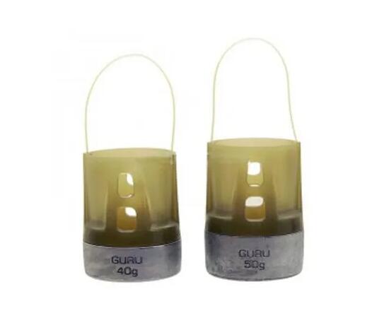 Кормушка Guru X-Change Distance Feeder Solid Medium 40гр + 50гр, Размер: Medium, Вес: 40гр + 50гр, фото 