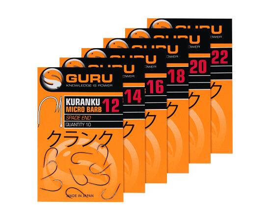 Крючок GURU Kuranku №18 микробородка с лопаткой, фото , изображение 3