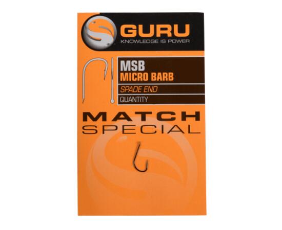 Крючок GURU Match Special Barbed №14 c бородкой, Размер: 14, фото 