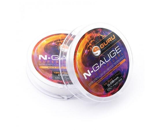 Леска GURU Super Natural Clear 0,10мм 150м, Диаметр лески: 0.10, фото 