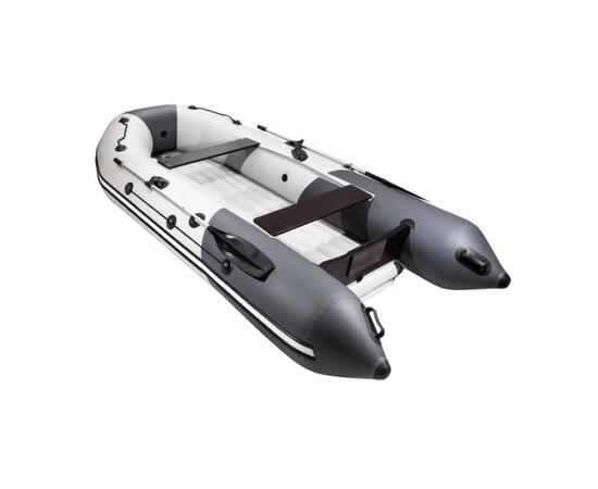 Надувная лодка Таймень NX 3400 НДНД светло-серый/графит, Расцветка: светло-серый/графит, Количество пассажиров: 4, фото , изображение 2