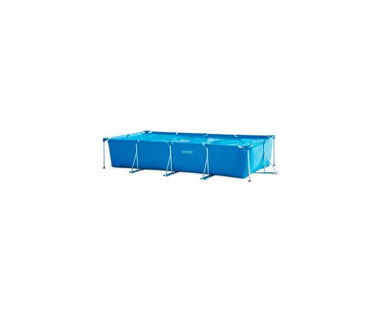 28274 Каркасный прямоугольный бассейн intex RECTANGU 450х220х84см, фильтр-насос, фото 