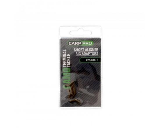 Адаптер лентяйка CARP PRO Short Aligner Rig Adaptors Camo, фото , изображение 2
