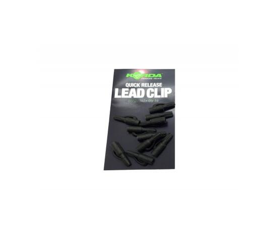 Безопасная клипса KORDA Quick Release Lead Clips Weed/Silt, фото , изображение 2