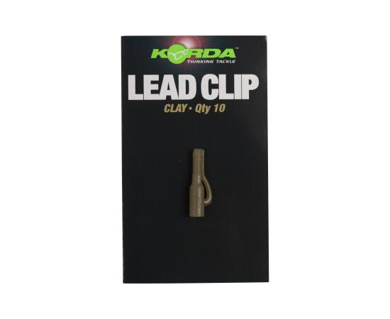 Безопасная клипса KORDA Safe Zone Lead Clip Clay, фото , изображение 2