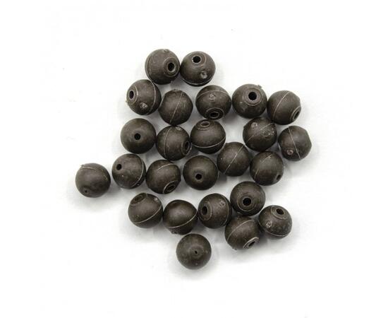 Бусина резиновая KORDA Rubber Bead Brown 5мм, Размер: 5 мм, фото , изображение 2