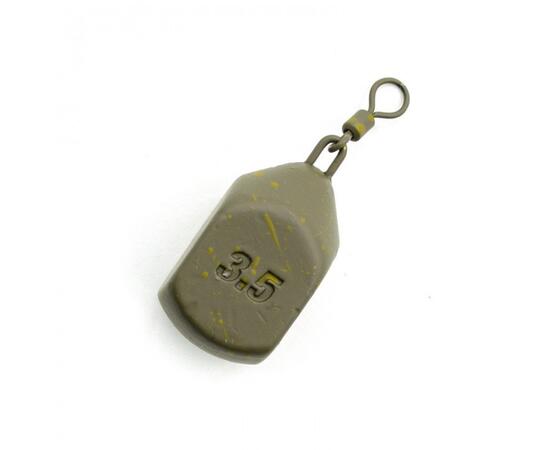 Грузило KORDA Square Pear Swivel 3,5oz 100гр, Вес: 100 г, фото , изображение 2