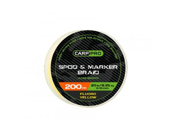 Шнур CARP PRO Spod and Marker Braid 0.16мм 200м Yellow, фото 