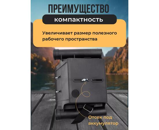 Универсальный крепёжный блок для эхолота с держателя под удочки (УКБ Патриот), фото , изображение 6